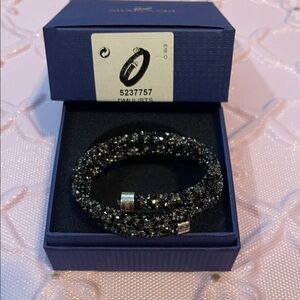 Swarovski Black Swarovski Crystal Bracelet